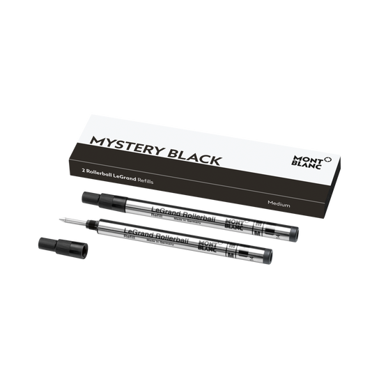 Montblanc Rollerball LeGrand Medium Black Refills Maison Birks